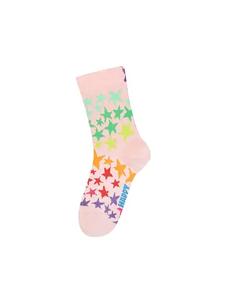 HAPPY SOCKS | Chaussettes enfant STAR rose | 